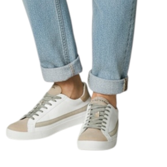 SANS MATIN White and Tan women’s Shoes 41 - Picture 10 of 12